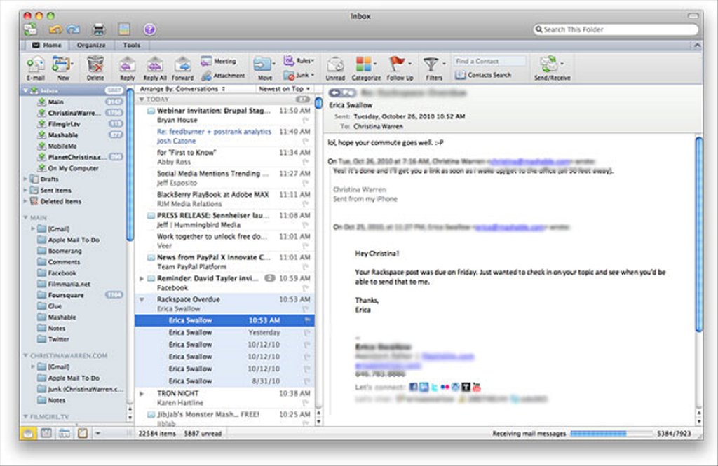 archiving email in outlook for mac 2016